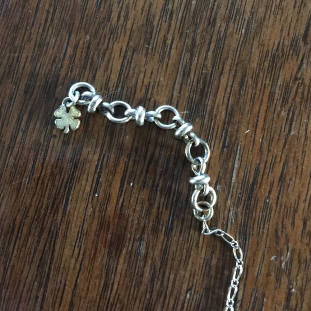 Lucky Brand Gold Clover Necklace - Picture 7 of 8